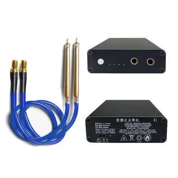 Portable Spot Welder Aluminum Alloy Shell for Handheld Small 18650 Lithium Battery Nickel Sheet Mini