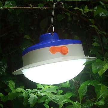 Portable Solar Panel Power LED Light Sensor Camping Lantern Outdoor Tent Fishing Hanging Emergency L