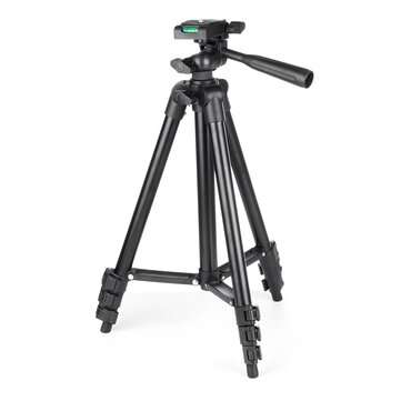Protable Adjustable Phone Camera Self Stick Monopod Tripod Flexible Stand Mount H... (COLOR.: BLACK)