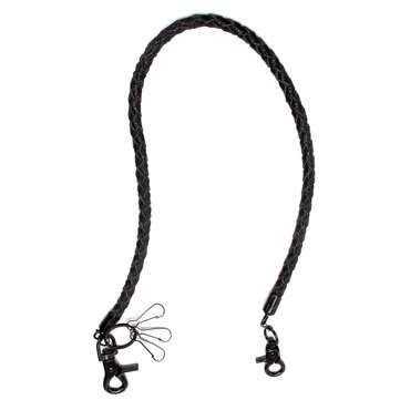 Punk PU Leather Biker Keychain Key Jeans Wallet Belt Chain (COLOR.: BLACK)
