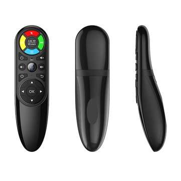 Q6 Voice Remote Control 2.4G Wireless Air Mouse Gyroscope IR Learning for Android Smart TV Box Smart