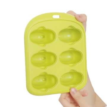 QUANGE LS010102 Home Kitchen Ice Cube Tray Little Whale Shape Ice M... (COLOR.: [3ORDERSTOCHOOSEME])