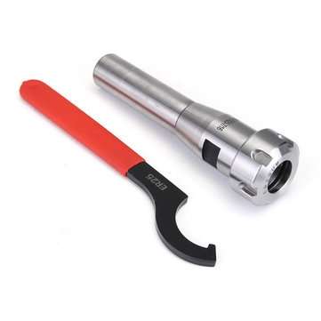 R8-ER25-7/16 Collet Chuck Holder Straight Shank Extension ER25 Wrench CNC Arbor