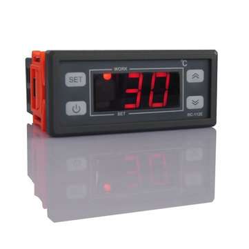 RC-112 220V/110V 10A Digital LCD Thermostat Regulator Temperature Controller (VOLTAGE: 220V)
