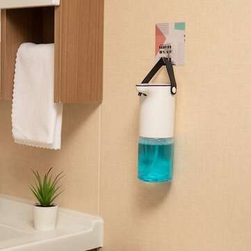 Rechargeable Automatic Liquid Soap Dispenser Smart Sensor Touchless ABS Electroplated Sanitizer Disp
