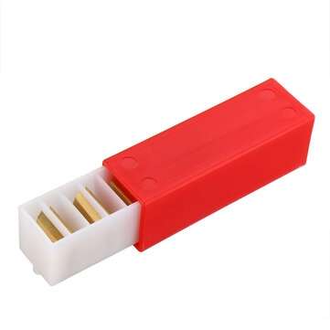 RED ARROW 10PCS 14mm Square Wood Carbide Inserts Titanium Plating Replacement for Wood Turning Tool