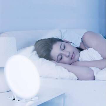 Relassy Light Therapy Lamp UV-Free 10000 Lux LED Bright White Therapy Light Touch ... (PLUG: EUPLUG)