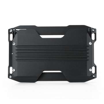 RFID Blocking Wallet Metal Credit Card Holder Unique Wallet Man Business Badge Hol... (COLOR: BLACK)
