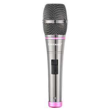 RITASC W69 Wired Microphone for Conference Teaching Karaoke (COLOR.: PINK)