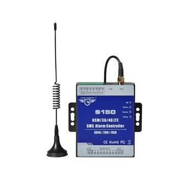 S150 GSM 2G 3G Cellular RTU SMS Alarm Controller Industrial IOT Monitoring System (FREQUENCY: 2G)