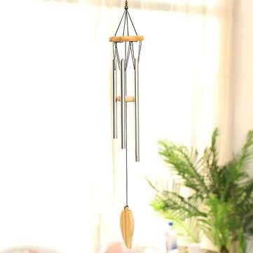 Small Solid Wood Aluminum Tube Metal Wind Chime