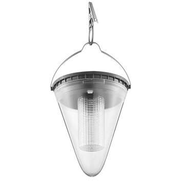 Solar Powered LED Tree Hanging Light Garden Path Way Fence Yard Patio Lamp Waterproof Decor