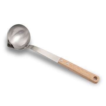 Stainless Steel Scoop Filter Grease Gadgets Spoon Cooking Colander Tools for Kitchen Ac... (TYPE: 1)
