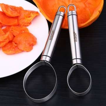 Stainless Steel Vegetable Cutter Fruit Melon Corer Seed Dig Pulp Separator Slicer Pee... (SIZE 3: S)