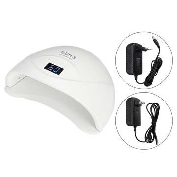 SUN8R 84W 42 LED Nail Gel Polish Dryer UV Fast Curing (PLUG: USPLUG)