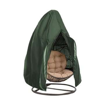 Swing Chiar Cover Patio Cover Lightweight Waterproof Swing Dust ... (SIZE: 115*190CM | COLOR: GREEN)