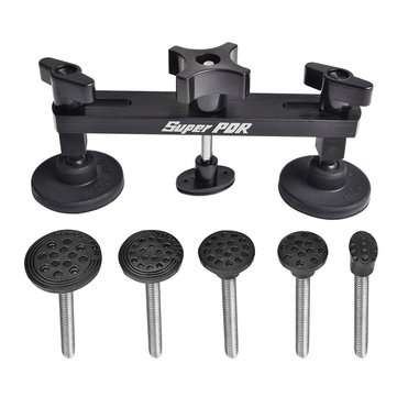 Super PDR 1 Set Paintless Dent Repair Bridge Car Dent Repair Dent Removal Tools ... (COLOR.: SILVER)