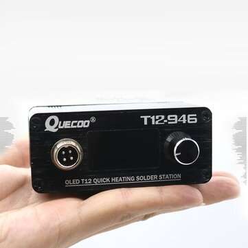 T12-946 Mini Soldering Station Electronic 1.3inch Bigger Display Digital Controller with 907 Plastic