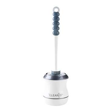 Toilet Brush and Holder Bowl Cleaning Brush with Under Rim Lip... (TYPE: SEVENLIGHTCOLORSWITHREMOTE)