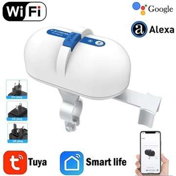 Tuya WiFi/ZB Smart Valve Controller for Water Gas Pipeline Auto Shut ... (PLUG: EUPLUG | TYPE: WIFI)