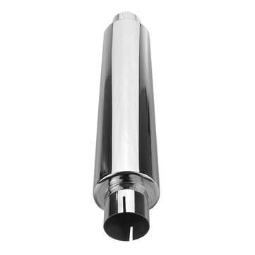Universal 2.25`` ID 19`` Long Resonator Exhaust Muffler Silencer Stainless Steel