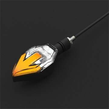 Universal 2X Motorcycle Turn Signal LED Lights Daytime Running Warning Lamp Race Light (TYPE: 2)