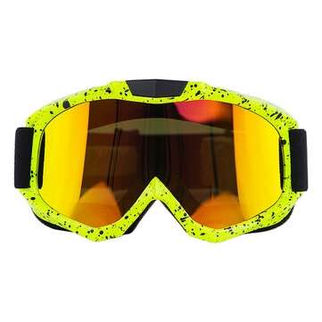 Universal Motorcycle Cycling Skiing Sport Goggles Outdoor Windproof TPU Anti-shock Br... (COLOR.: 1)