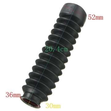 Universal Motorcycle Front Fork Rubber Gaiters Boots Gaitor Dust Cover