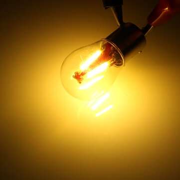 Upgraded 1157 BAY15D 21/5W 4 Filament COB LED Stop Brake Lights Bulb Parking Tur... (COLOR.: YELLOW)