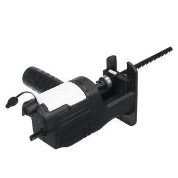 Upgraded Reciprocating Saw Attachment Adapter Electric Drill Conversion Head with Oil Can Add Lubric