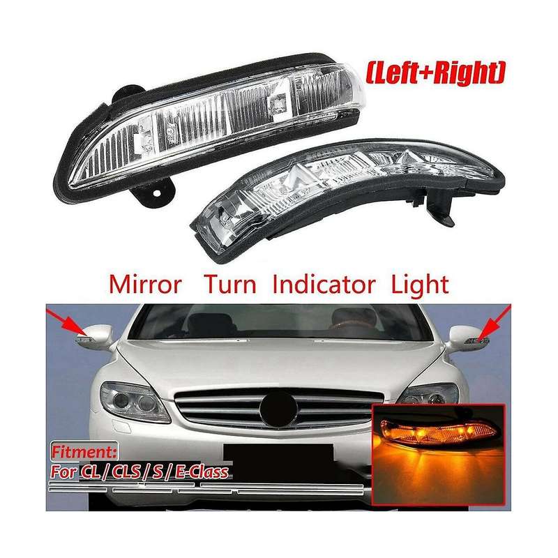 2198200521 2198200621 Reverse Mirror Light Rear View Mirror Turn Signal Car for W211 W221 W216 W219