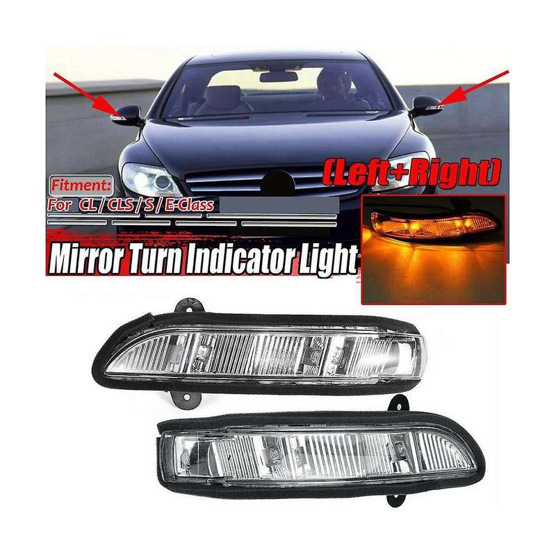 2198200521 2198200621 Reverse Mirror Light Rear View Mirror Turn Signal Car for W211 W221 W216 W219