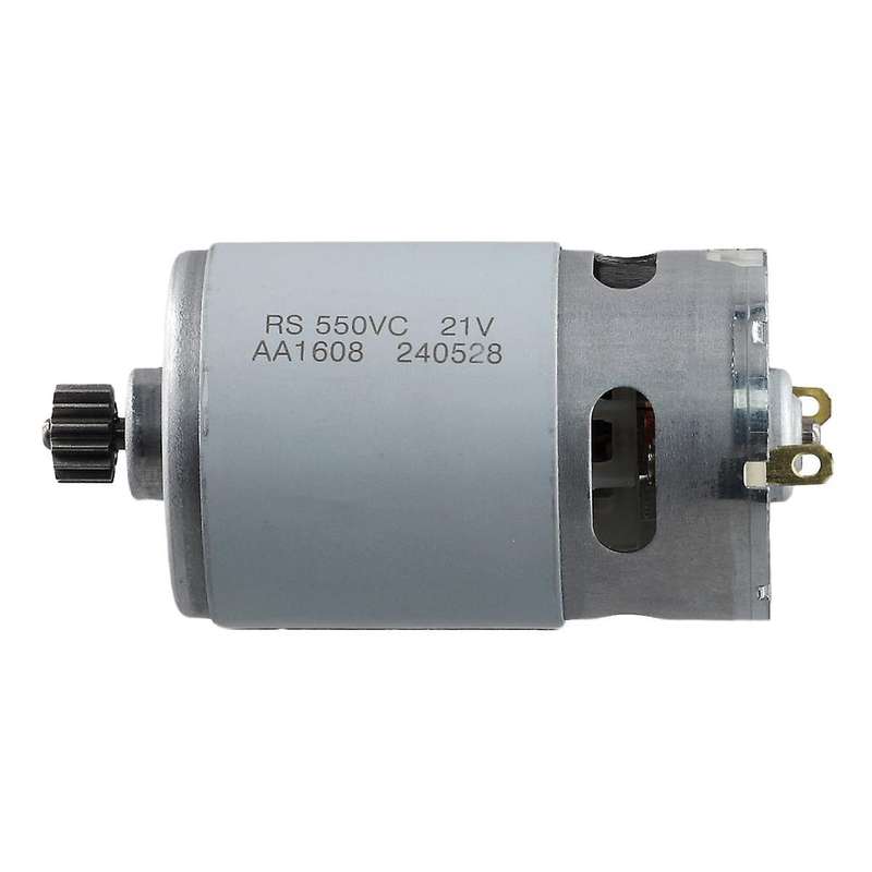 21V RS550 DC Motor 14Teeth 9.5mm Gear for Mini Chain Saw Electric Motor Engine Drill Rechargeable Po
