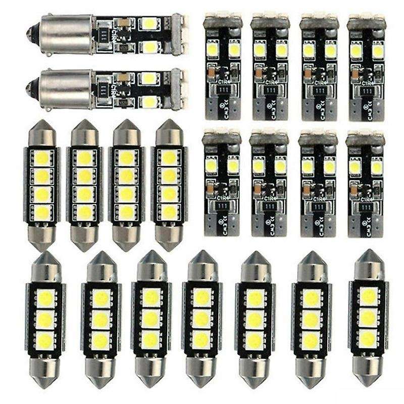 21X White LED Interior Light Package