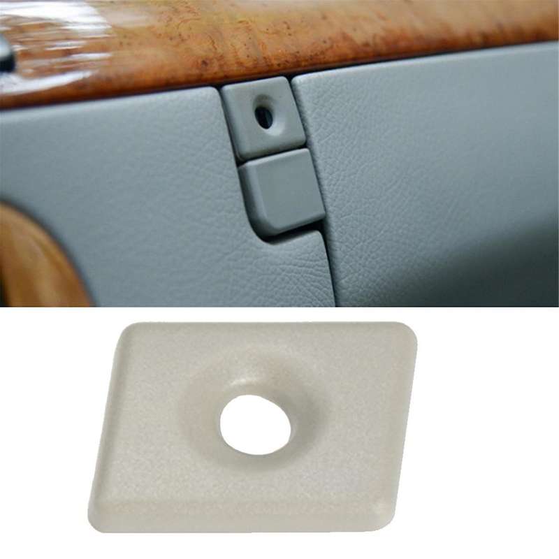 2206800284 Glove Box Handle Cover Lid Lock Switch Cover with Hole for S-Class W220 1998-2005 Yellow
