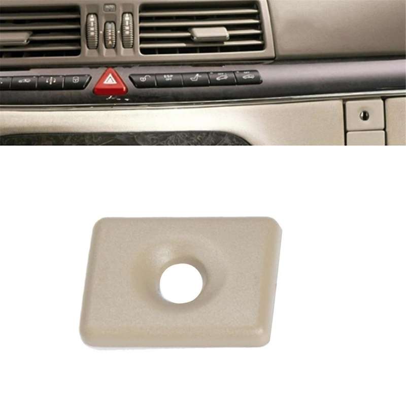 2206800284 Glove Box Handle Cover Lid Lock Switch Cover with Hole for S-Class W220 1998-2005 Beige