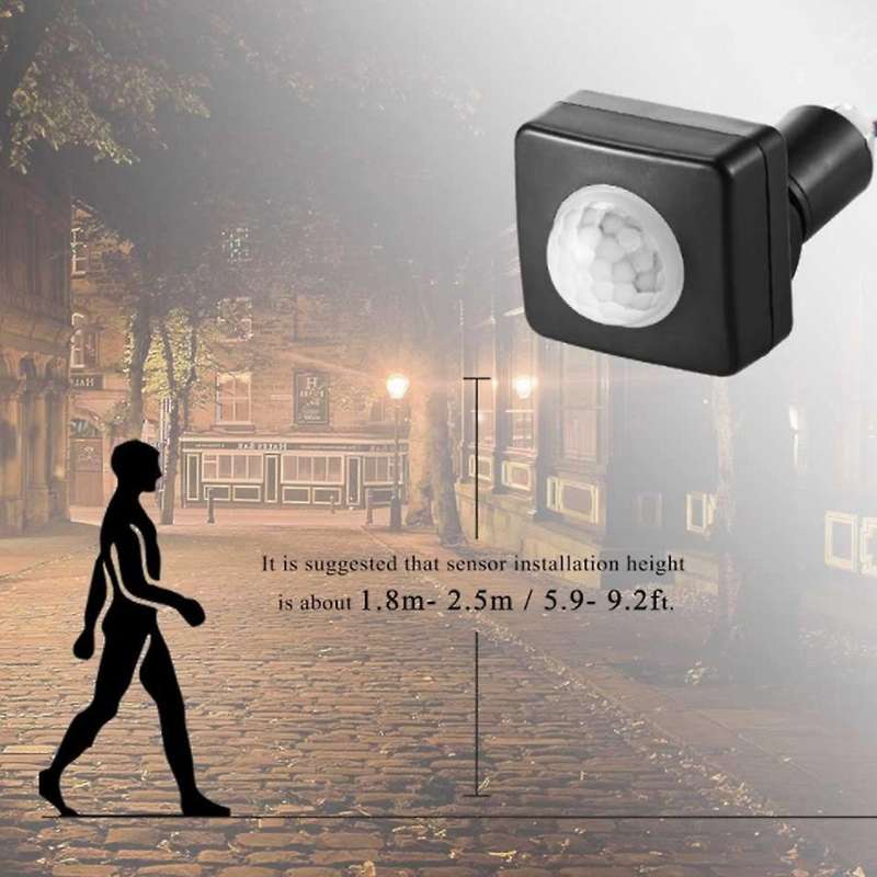 220V Mini Human Body Infrared Sensor Infrared Body Sensor Switch LED Flood Light PIR Motion Sensor A