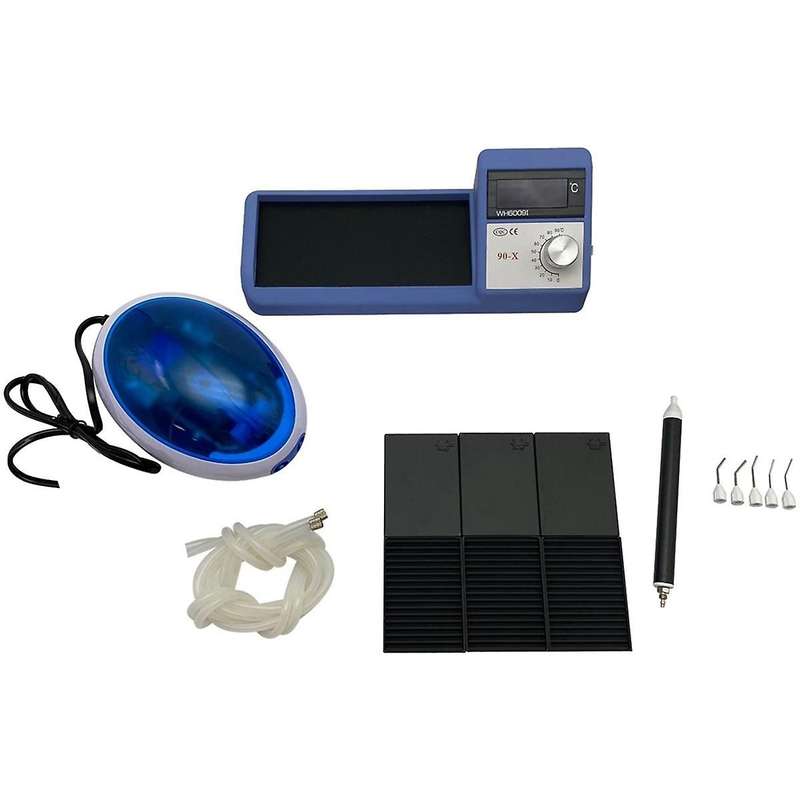 220V Jewelry Stone Setting Tool Thermal Vacuum Mini Wax Diamond Setting Machine Gem Suction Heating