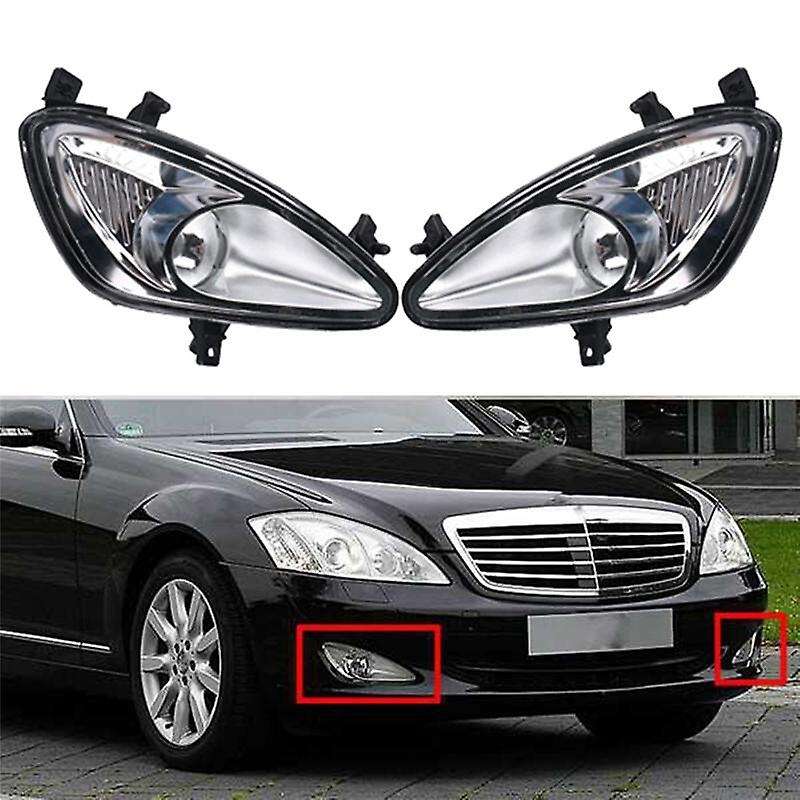 2218200256 Car Front Right Bumper Fog Lights Assembly Driving Lamp Foglight for W221 S550 S600 2007