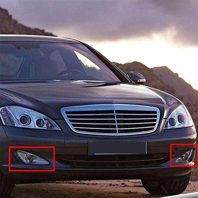 2218200256 Car Front Right Bumper Fog Lights Assembly Driving Lamp Foglight for W221 S550 S600 2007