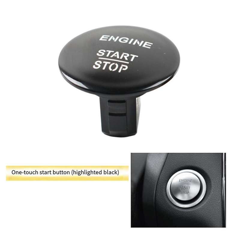 2215450714 Car Keyless Start and Stop One-Button Start Button Switch for - All Series Black