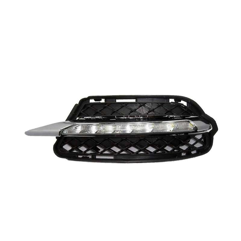 2218201756 2218201856 Fog Light Grille with Light Led Daytime Running Light Grille Kit for S-class W