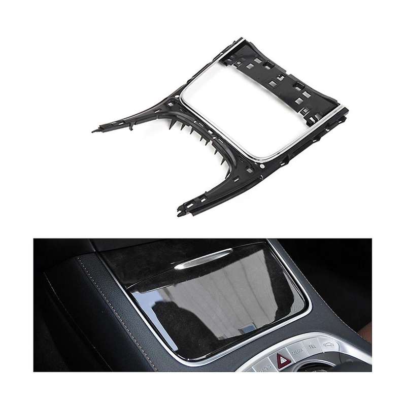 2226804304 Car Central Water Cup Frame Trim for W222 W217 2014-2020 Armrest Box Cover Plating Strip
