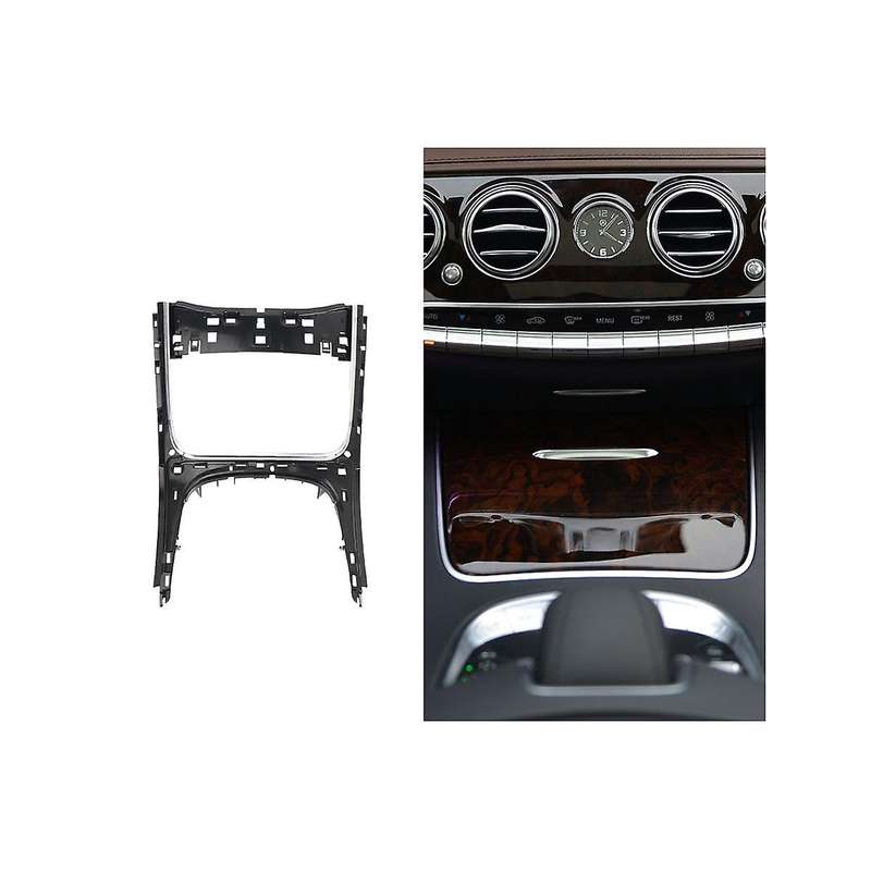 2226804304 Car Central Water Cup Frame Trim for W222 W217 2014-2020 Armrest Box Cover Plating Strip