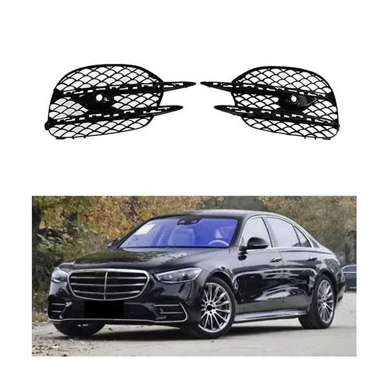 2228857200 2228857300 Passageway Grille Front Bar Fog Light Frame for Sport W222 S450 S500 S560 201