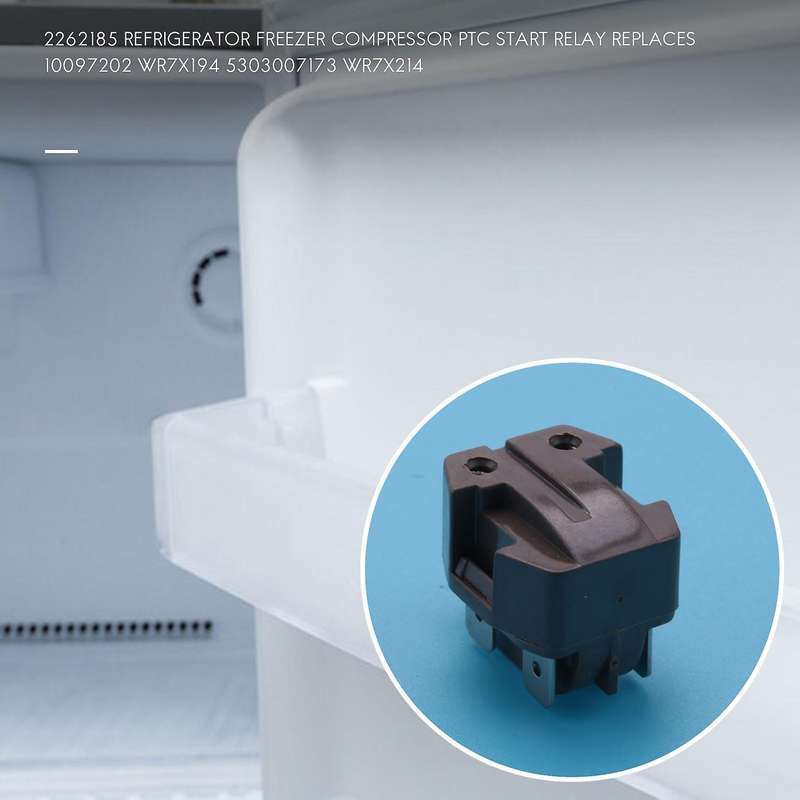2262185 Refrigerator Freezer Compressor Ptc Relay Replaces 10097202 Wr7x194 5303007173 Wr7x214 Pack
