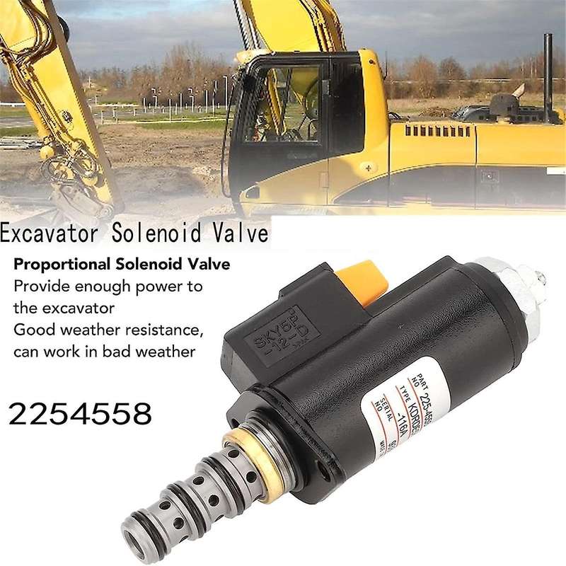 2254558 Excavator Solenoid Valve for CAT E330D E336D E349D Hydraulic Solenoid Valve 225-4558