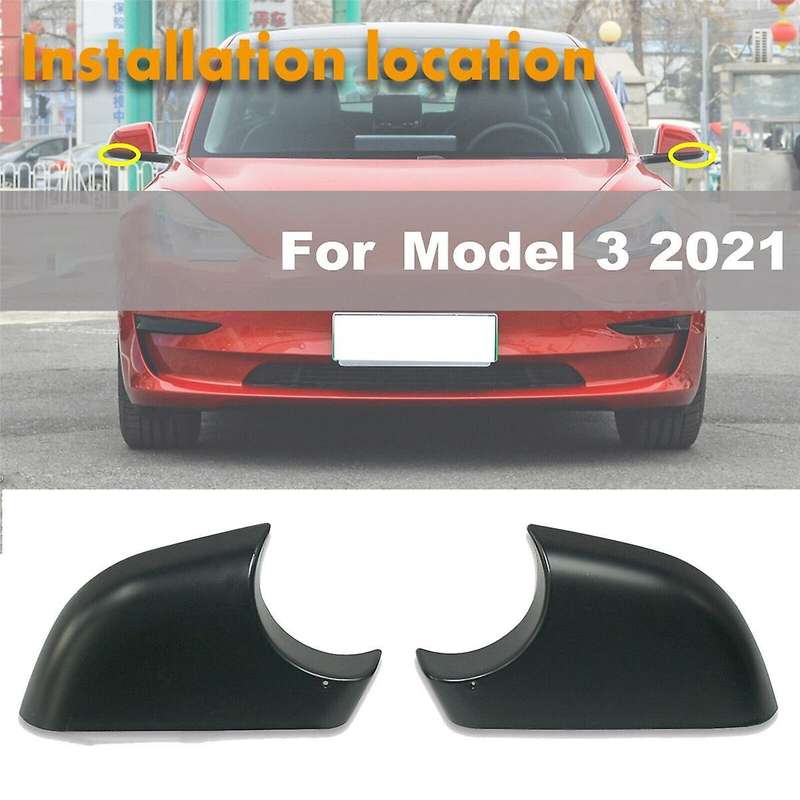 2287.3006 Right Rear View Mirror Bottom Lower Holder Shell for Model 3 2017-2023 Wing Mirror Protec