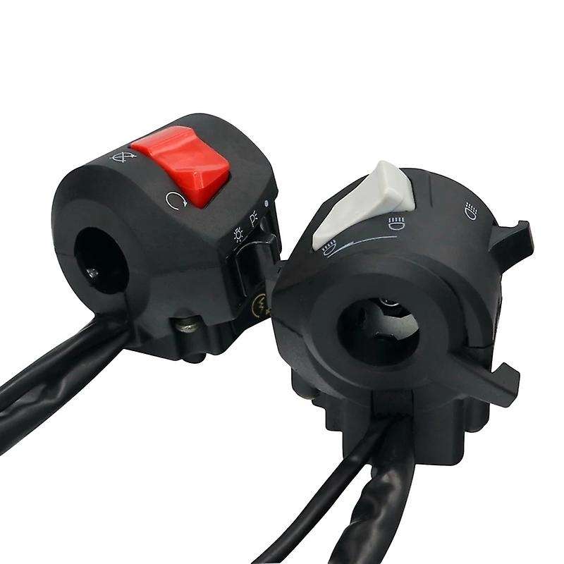 22mm Motorcycle Handle Bar Left Right Switches Horn Turn Signal Headlight Electric Handlebar Contro