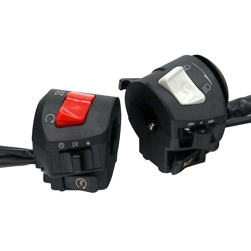 22mm Motorcycle Handle Bar Left Right Switches Horn Turn Signal Headlight Electric Handlebar Contro